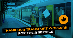 Thanks to transport workers